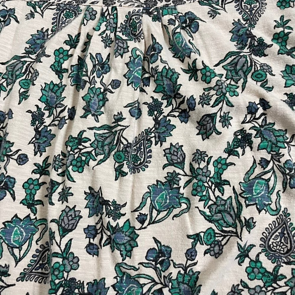 Boho paisley floral top - Picture 6 of 12